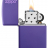 Зажигалка Purple Matte ZIPPO 237ZL - Зажигалка Purple Matte ZIPPO 237ZL