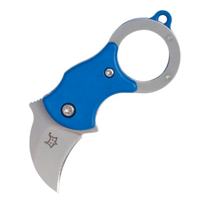 Складной нож-брелок Fox Mini-KA Karambit Blue 535 BL Новинка!